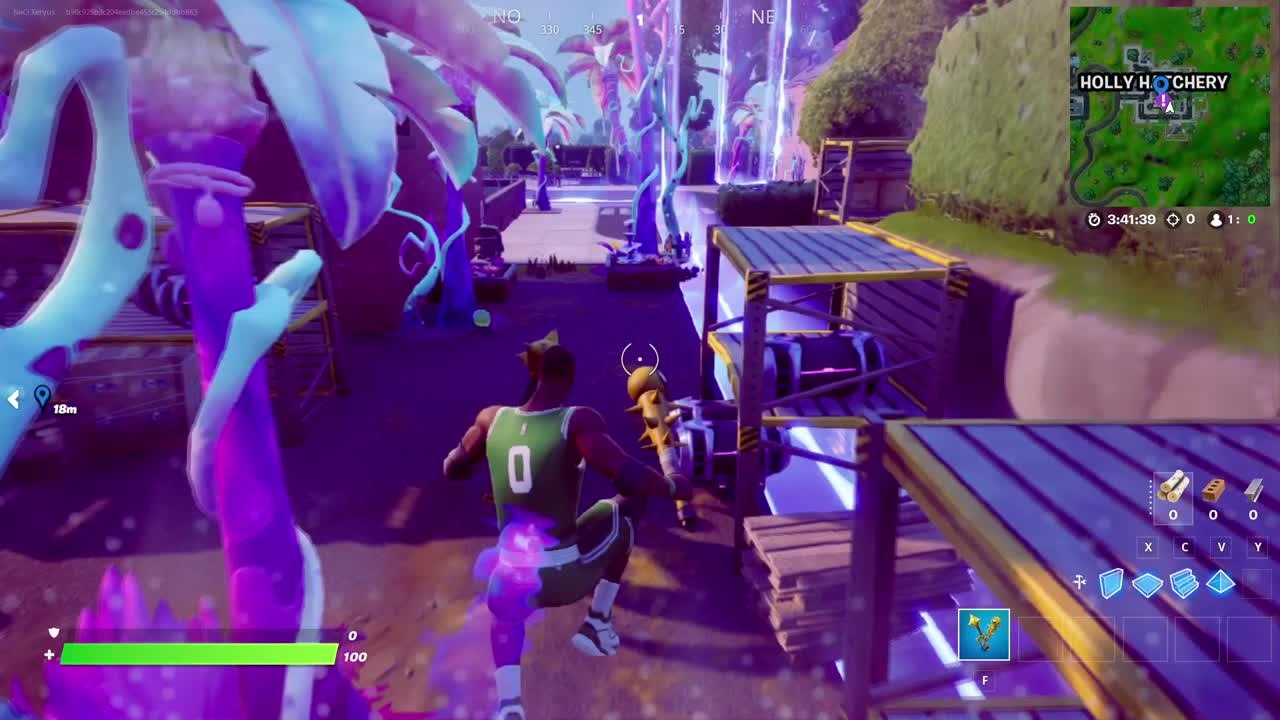 Fortnite, saison 7 : Placer un bioscanner dans un biome extraterrestre (défis légendaires de semaine 9)