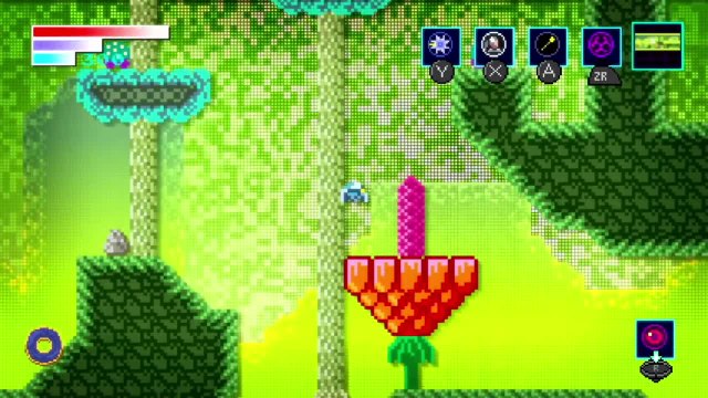 Axiom Verge 2 : le metroidvania s'offre une sortie en catimini