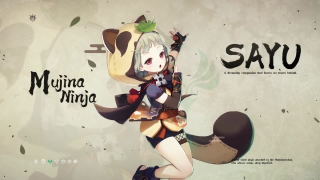 Genshin Impact : démonstration de Sayu