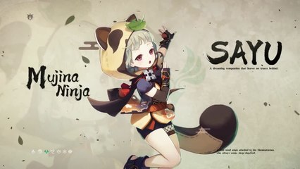 Genshin Impact : démonstration de Sayu