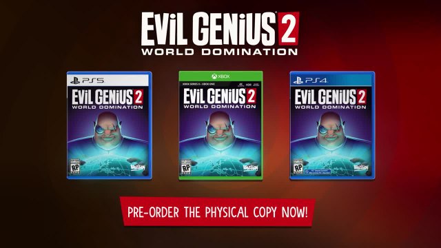 Evil Genius 2 consoles release trailer