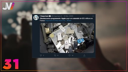 JVCOM Daily #241' - La France boosterait les vieux iPhones - 25/08/21