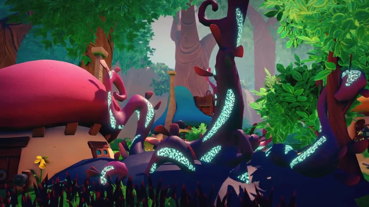 Les Schtroumpfs Mission Malfeuille-  gameplay trailer fr