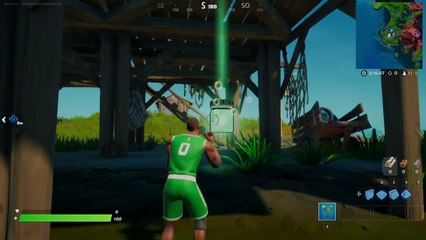 Fortnite, saison 8, skin Poiscaille cartoon : Emplacement des trois bocaux Vert goule notre guide