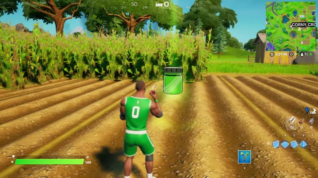 Fortnite, saison 8, skin Poiscaille cartoon : Emplacement des trois bocaux V.R.T notre guide