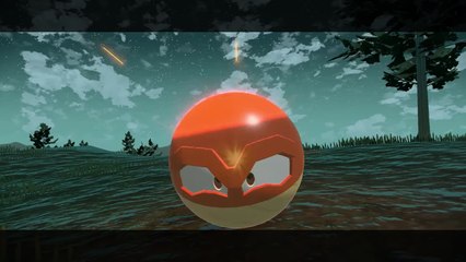 Découverte du Voltorbe de Hisui. Pokémon Arceus Trailer
