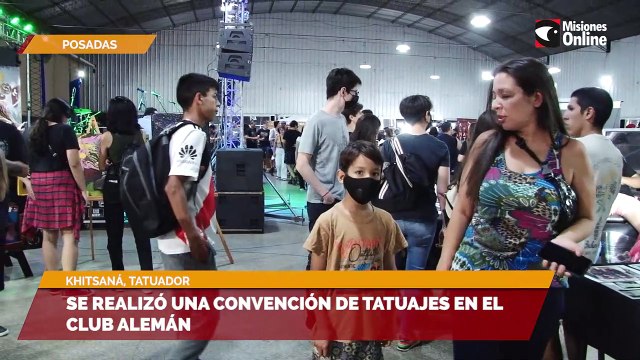 Se realizó una convención de tatuajes en el club alemán