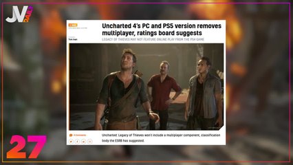 Daily 1 26/11/21 Uncharted PC PS5 sans multi