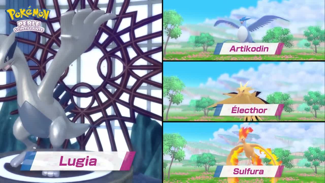 Pokémon Diamant Etincelant / Perle Scintillante - Rencontres légendaires trailer