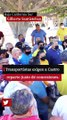 Transportistas exigen a Castro reparto justo de concesiones.