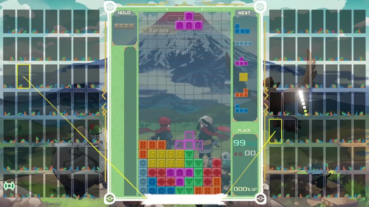 Tetris 99 Pokemon Arceus