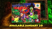 Banjo Kazooie Trailer N64 Nintendo Switch Online