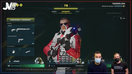 Gaming Live du 21/01/2022 : Rainbow Six : Extraction