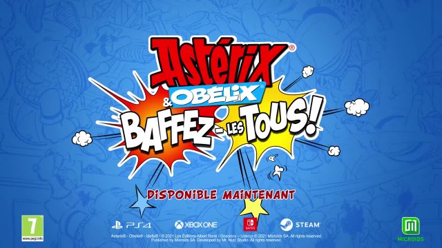 Asterix & Obelix Baffez-les Tous ! Trailer de lancement