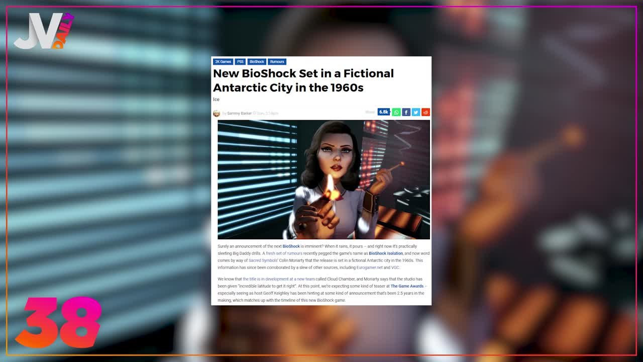JVCom Daily - Bioshock 4 univers