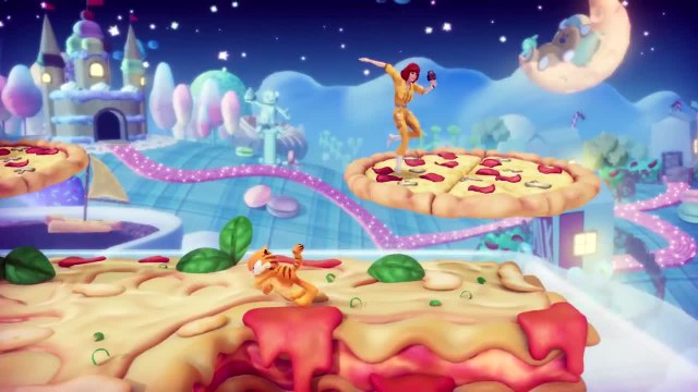 Nickelodeon all-star brawl - Garfield trailer