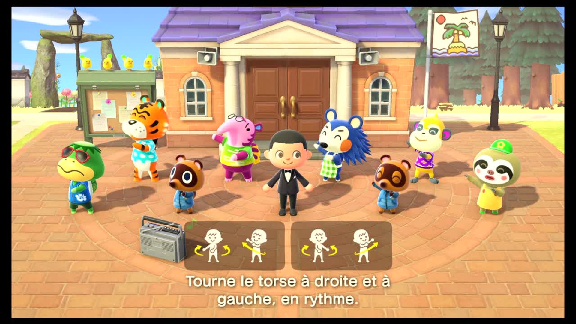 ⁣Animal Crossing New Horizons Aerobic