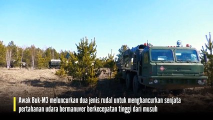 Rusia Kerahkan Senjata Anti-pesawat BUK-M3 Lawan Drone Bayraktar TB2 Ukraina