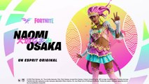 La championne de tennis Naomi Osaka intègre la série Icônes de Fortnite