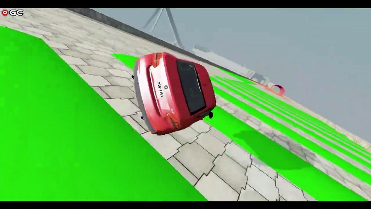 BMW Cars Vs 100+ Long Speed bumps #2 BeamNG Drive