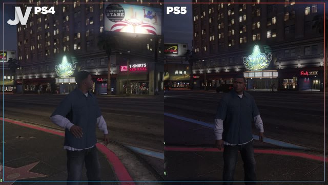 Match : GTA 5 PS5 vs PS4