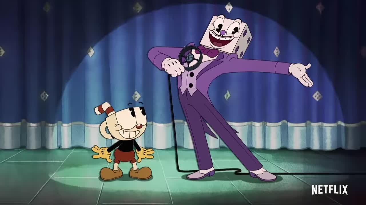 The cuphead shox trailer