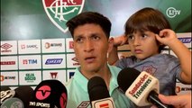 Faz o L! Artilheiro das finais, Cano comemora seu primeiro título com a camisa do Fluminense