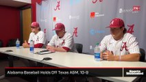 Alabama Baseball Holds Off Texas A&M, 10-9