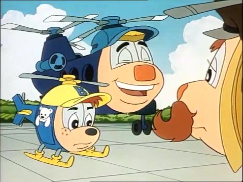 Budgie de Kleine Helikopter - Budgie scoort