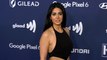 Emeraude Toubia attends the 33rd Annual GLAAD Media Awards red carpet in Los Angeles