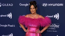 Kacey Musgraves attends the 33rd Annual GLAAD Media Awards red carpet in Los Angeles
