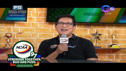 Jerry Codiñera visits Game On! | NCAA Season 97