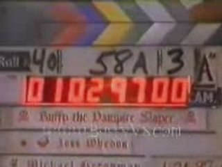 BTVS tournage 1x12