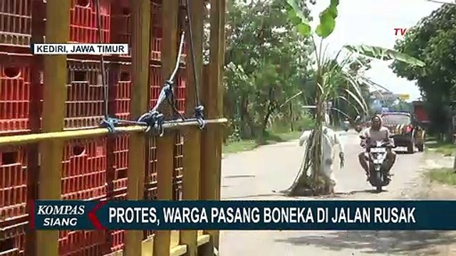 Kerap Sebabkan Kecelakaan, Warga Protes Jalan Rusak dan Berlubang Tak Kunjung Diperbaiki!