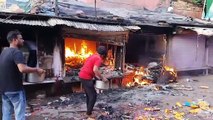 करौली में पथराव के बाद कर्फ्यू, 12 दुकानों को जलाया, 30 को लिया हिरासत में