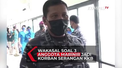 Jenguk 3 Anggota Marinir Korban Serangan KKB , Ini Kata Wakasal