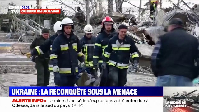 La reconquête des forces ukrainiennes, sous la menace des assauts de l'armée russe