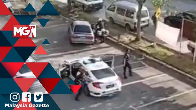 MG Viral : Warga asing tidak bedokumen lolos dengan kereta berjaya diberkas dalam aksi kejar mengejar