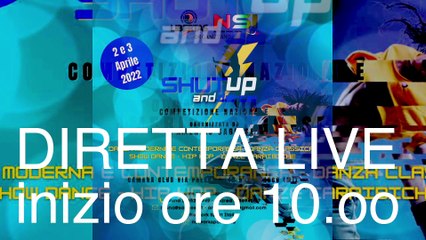 Gara Shut Up and Dance domenica 3 aprile 2022