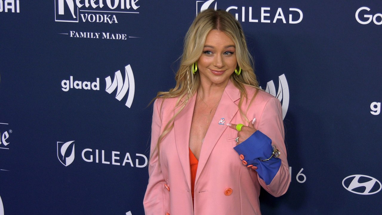 Mollee Gray attends the 33rd Annual GLAAD Media Awards red carpet in Los Angeles