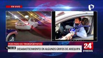 Paro de transportes en Arequipa: ministros de Energía y Agricultura instalan mesa de diálogo