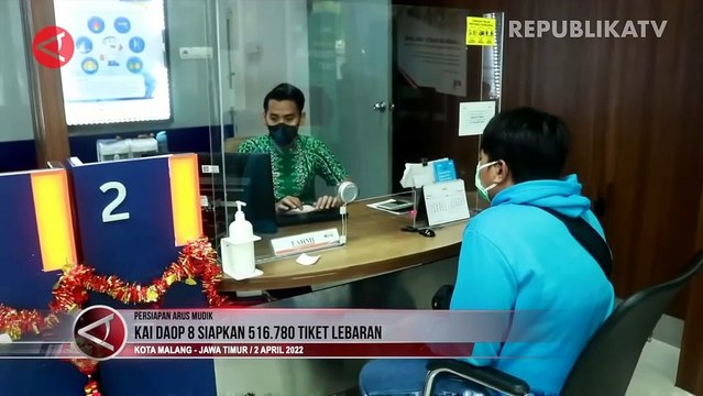 516.780 Tiket Kereta Disiapkan Daop 8 Untuk Lebaran
