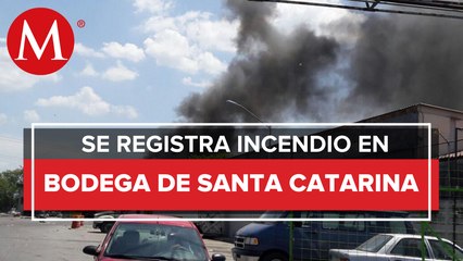 Desalojan a 107 personas por incendio en Santa Catarina
