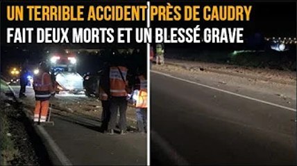 Un terrible accident près de Caudry fait deux morts et un blessé grave
