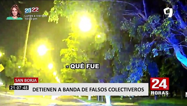 San Borja: Caen falsos colectiveros tras una intensa persecución por varios distritos de Lima