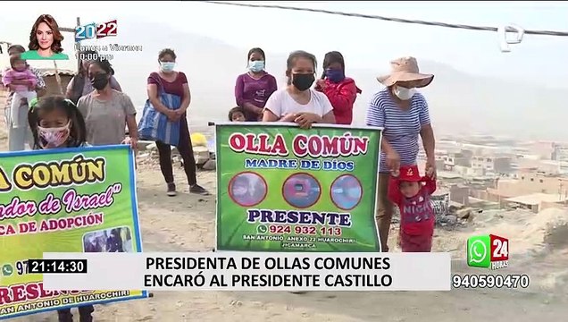 Coordinadora de ollas comunes: “Los políticos se aprovechan de la miseria de nuestra gente”