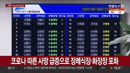 전국 곳곳서 '장례 대란'…안치시설 확대 분주