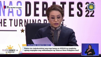 Isko wants to push maritime issues with China at UN; candidates see need to push ASEAN