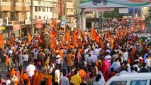 Twenty thousand people gathered in the procession