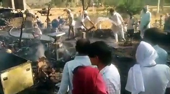 तीन घरों में लगी आग, हजारों रुपए का नुकसान, नकदी समेत घरेलू सामान जला